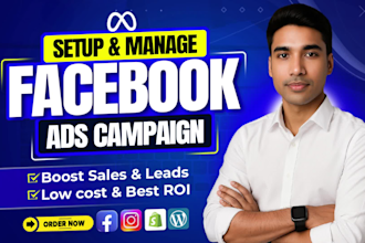 run facebook ads campaign, instagram ads, meta ads manager, and shopify fb ads