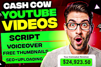 create automated cash cow, cash cow youtube ,cash cow channel, cash cow