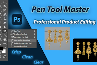 photoshop editing, product photo editing, and retouching