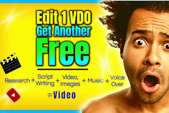 create and edit your faceless youtube video and cash cow video