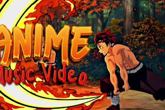 edit an anime music video amv for you