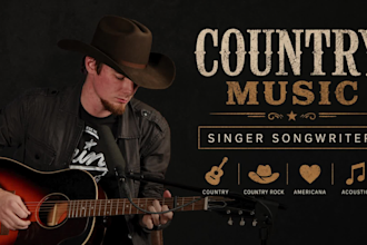 produce a modern country music, country rock, pop or folk song