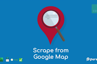scrape business leads and reviews from google maps