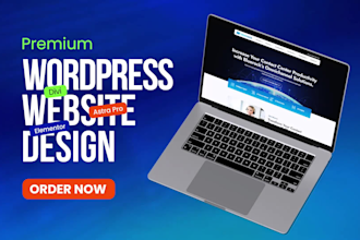 create wordpress website or business website within 12 hours