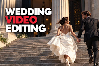 do wedding video editing professionally