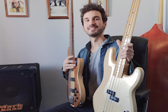 record electric bass guitar lines in your song or loop