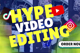 edit professional sports highlight and hype videos