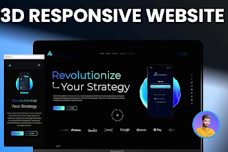 do 3d and dynamic wordpress web design and development