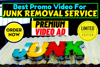 do junk removal video and junk removal website design