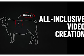 create a full video production for your business