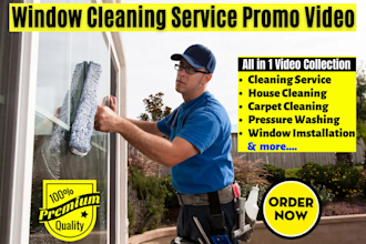 do window cleaning video or window cleaning service video ad