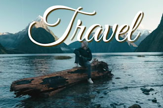 professionally edit travel videos, vlogs, drone cinematics