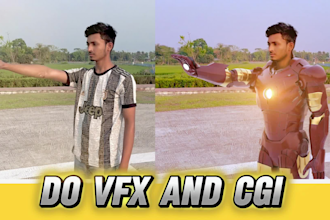 do professional vfx and cgi for you