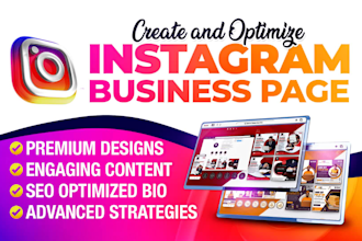 create and optimize instagram business page for fast growth