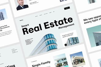 build a real estate website for realtor, agent, and property listing