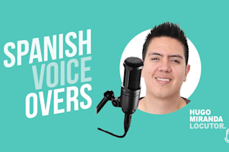 record mexican spanish voiceovers