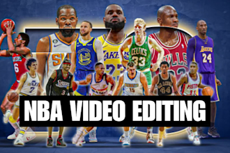 edit nba videos for youtube channel, nba highlights video editor