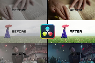 do professional color grading