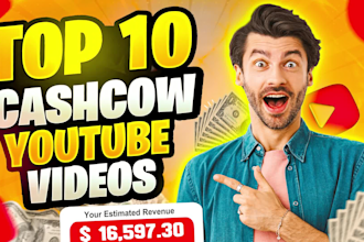 edit cash cow videos for youtube channel