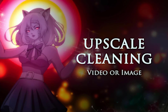 restore, denoise, upscale your video or image up 8k