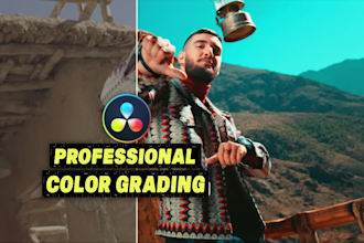 color grading and color correction as a skilled colorist