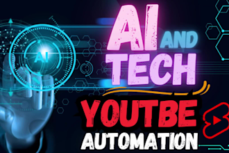 do youtube automation in ai and tech videos for faceless videos channel cash cow