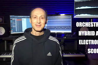 compose original orchestral electronic music for you