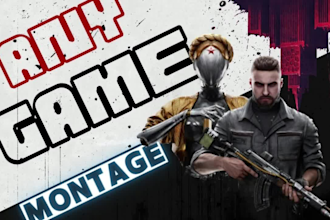 edit cod, valorant or warzone gameplay clips into an amazing montage