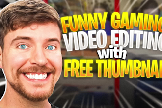 edit funny gaming videos and twitch stream highlights
