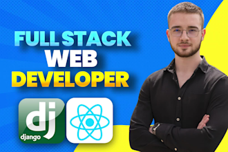 your backend web developer in python and django