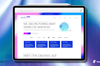 create modern and interactive framer website
