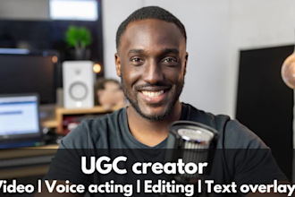 be your male south african ugc creator