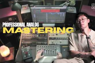 master your music with analog gear for depth and clarity