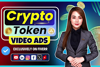 create an engaging video for your crypto tokens like this