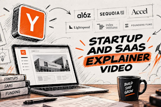 create an investor pitch video for your startup, app, or saas idea
