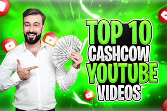 create top high quality faceless cash cow videos
