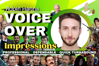 record impressions and character voices