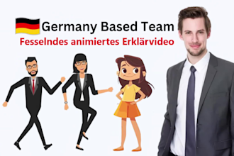 create 2d explainer video animated marketing video motion graphic or infographic