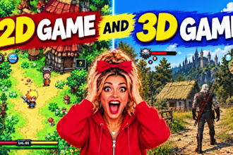 unity 2d game, unity 3d game art design, unity game development