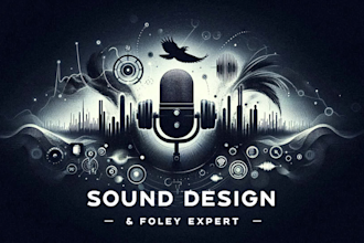 create professional foley and sound design