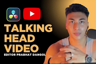 edit talking head education and coaching videos for youtube