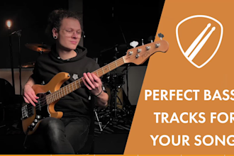 be your session bassist and record pro level basslines