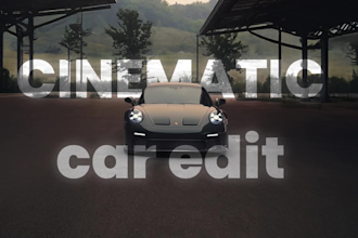 edit your car video with effects for instagram, tiktok, youtube