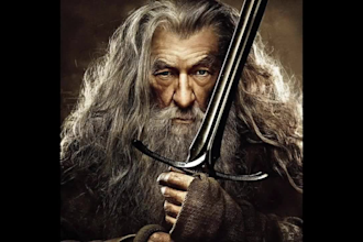 record a deep voiceover as an old man