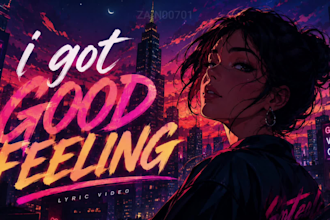 create an animated lyric video for your song
