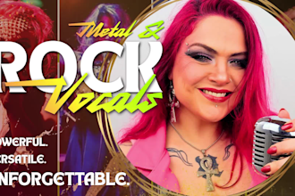 be the best rock professional female singer for you