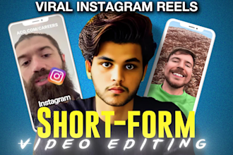 edit instagram reels, youtube shorts, and tiktok, video editor