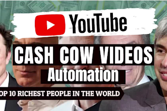 create youtube automation, faceless video, content creation, and channel manager