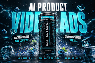 create ai product video ads, ai commercials and brand videos that convert