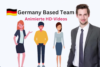 create animated marketing video 2d animated explainer video with infographic